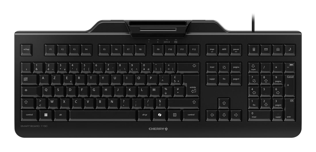 CHERRY Smart Board 1150 keyboard Office USB AZERTY French Black
