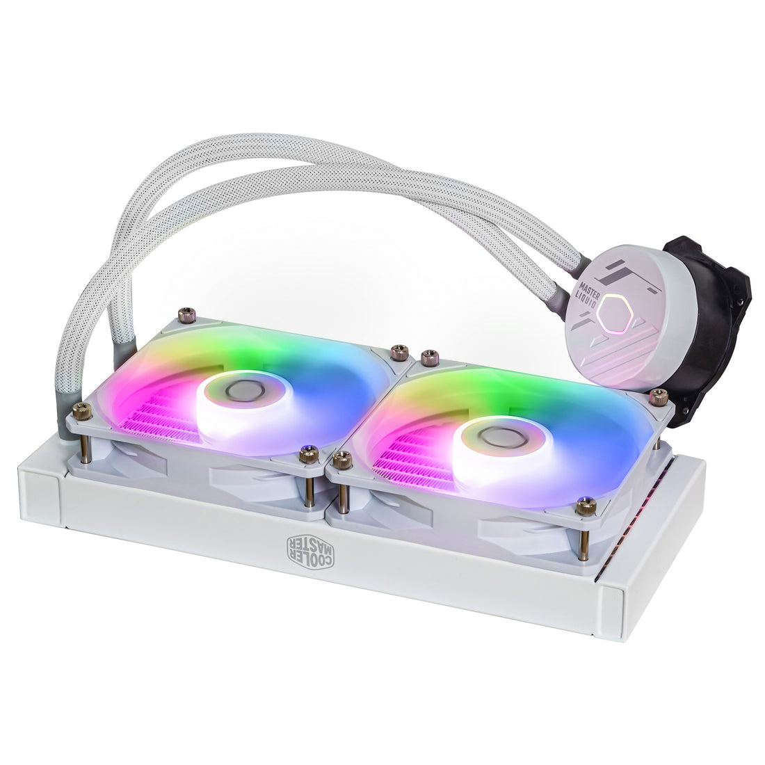 Cooler Master MasterLiquid 240L Core ARGB White Processor All-in-one liquid cooler 12 cm - image 3