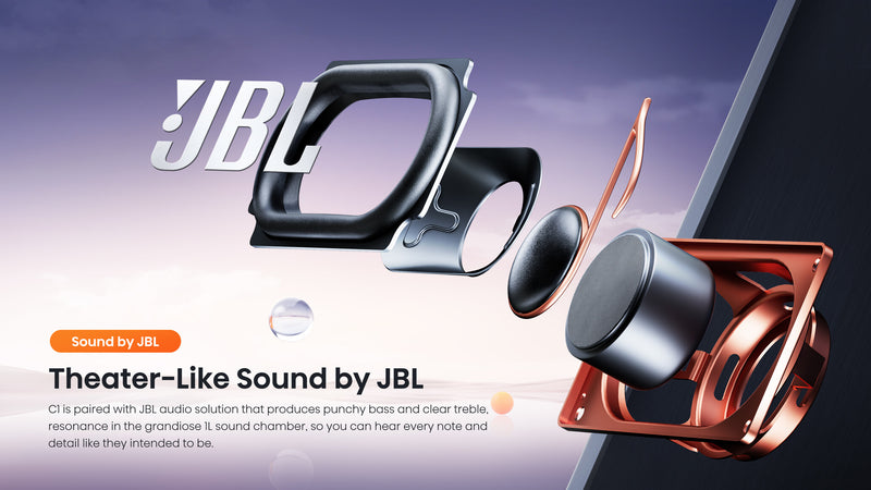 Hisense C1TUK data projector 1600 ANSI lumens UHD 4K (3840x2160) Silver