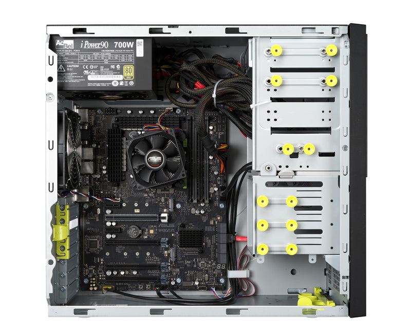 ASUS PRO E500 G6 Full-Tower Black Intel W480 LGA 1200 (Socket H5)