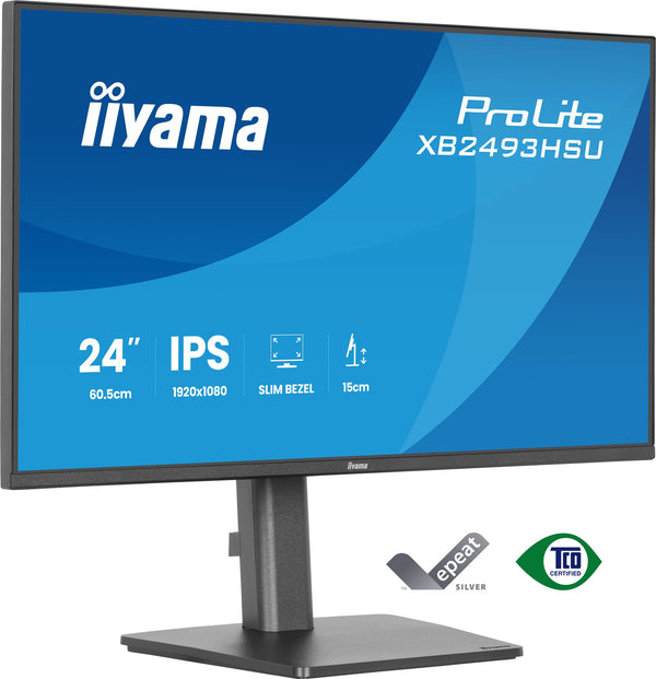 iiyama ProLite 23.8" Full HD 120Hz Monitor (XB2493HSU-B1)
