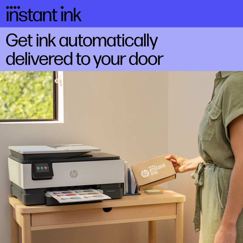HP OfficeJet Pro 8125e Wireless All-in-One Color Printer, Instant Ink; Two-sided printing