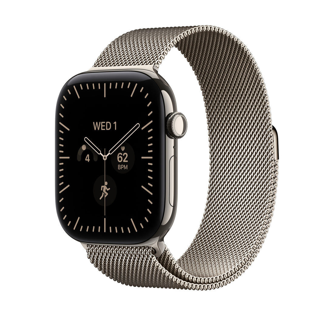 Apple 46mm Natural Milanese Loop - M/L - image 2