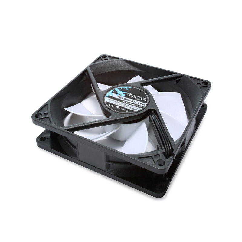 Fractal Design Silent Series R3 92mm Computer case Fan 9.2 cm Black, White