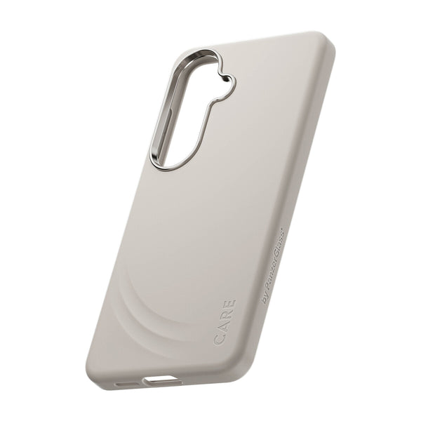 PanzerGlass CARE™ by ® Flow Case Vanilla w. Qi Samsung Galaxy S26