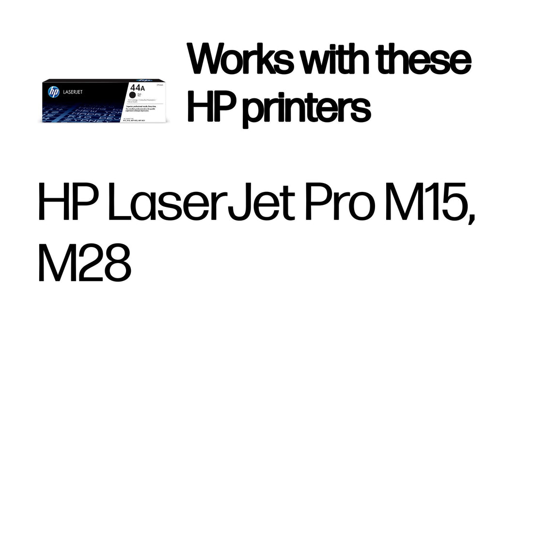 HP 44A Black Original LaserJet Toner Cartridge - image 2