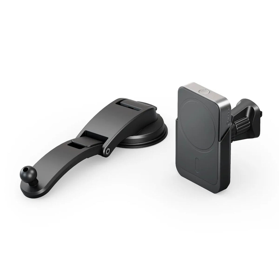 ALOGIC Matrix+ Universal Wireless Car Charger with 5000mAh Wireless Magnetic Power Bank, Air Vent and