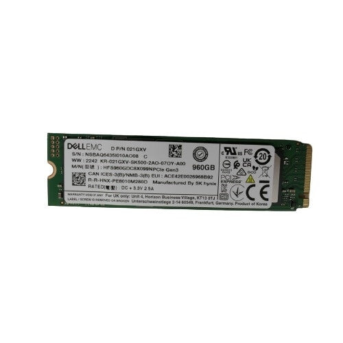 DELL 400-BONH internal solid state drive 960 GB M.2