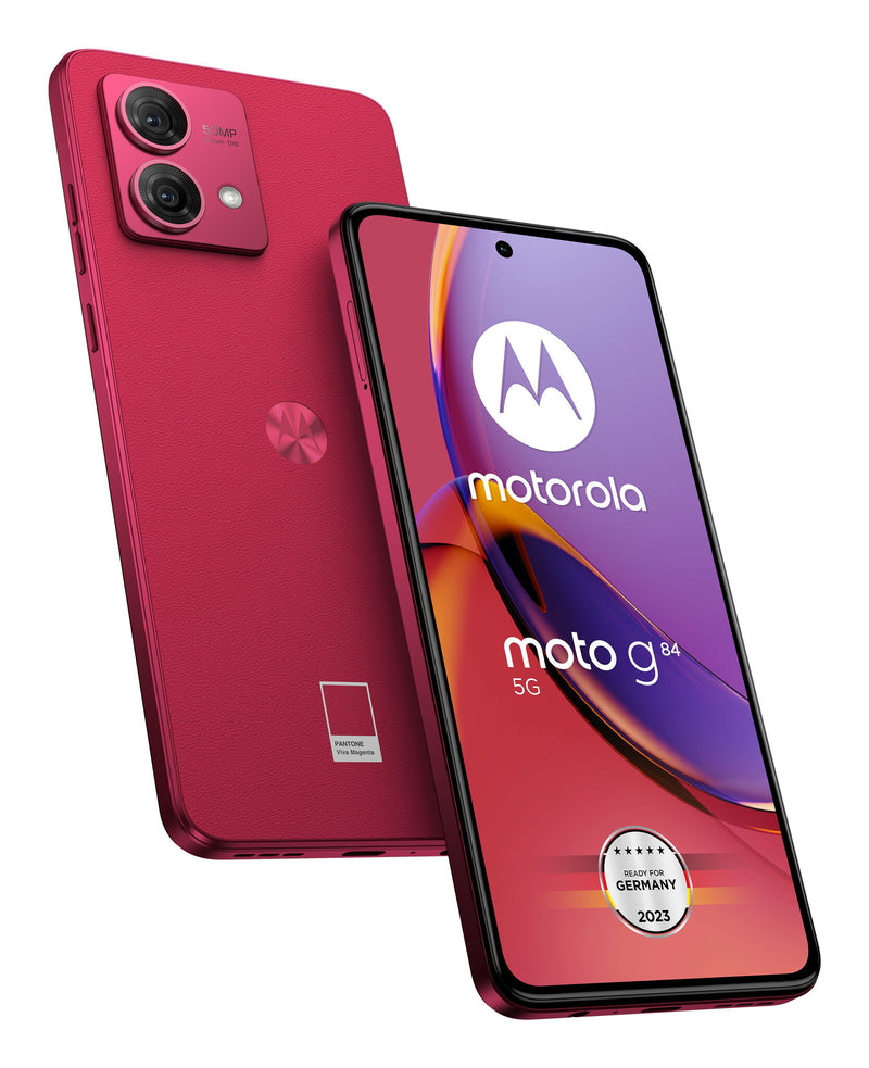 Motorola Moto G84 16.6 cm (6.55") Dual SIM Android 13 5G USB Type-C 12 GB 256 GB 5000 mAh Magenta