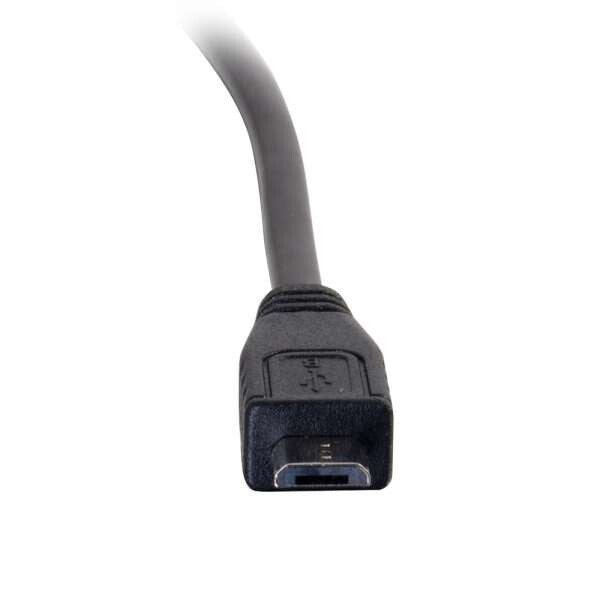 C2G 2m USB 2.0 USB Type C to USB Micro B Cable M/M - USB C Cable Black - image 5