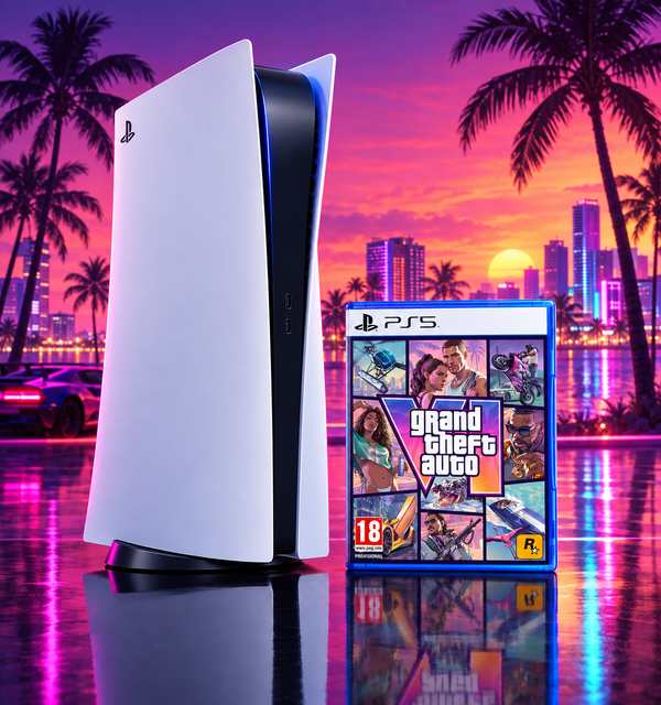 PlayStation 5 Digital Edition Console - Grand Theft Auto VI Bundle