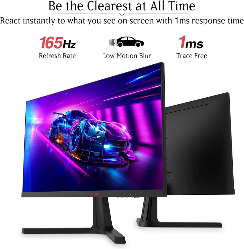Koorui 24" Full HD 165Hz Gaming Monitor (24E4)