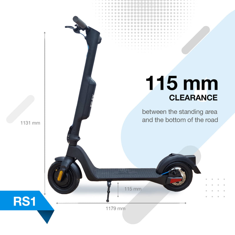 RILEY RS1 V2 Electric Folding Scooter - Black
