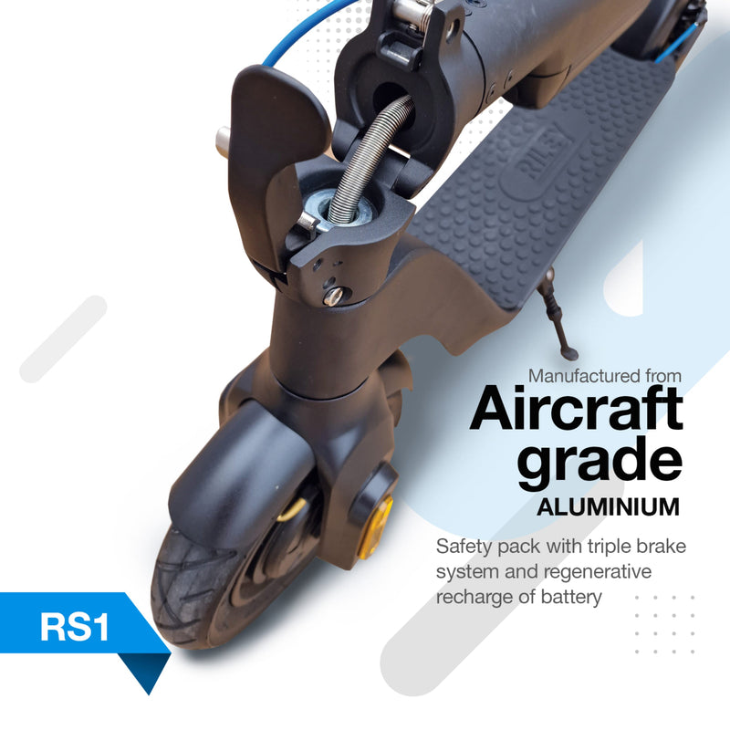 RILEY RS1 V2 Electric Folding Scooter - Black