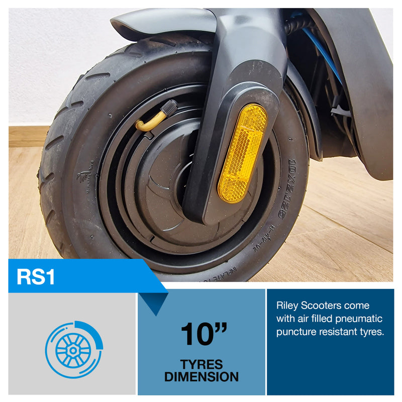 RILEY RS1 V2 Electric Folding Scooter - Black