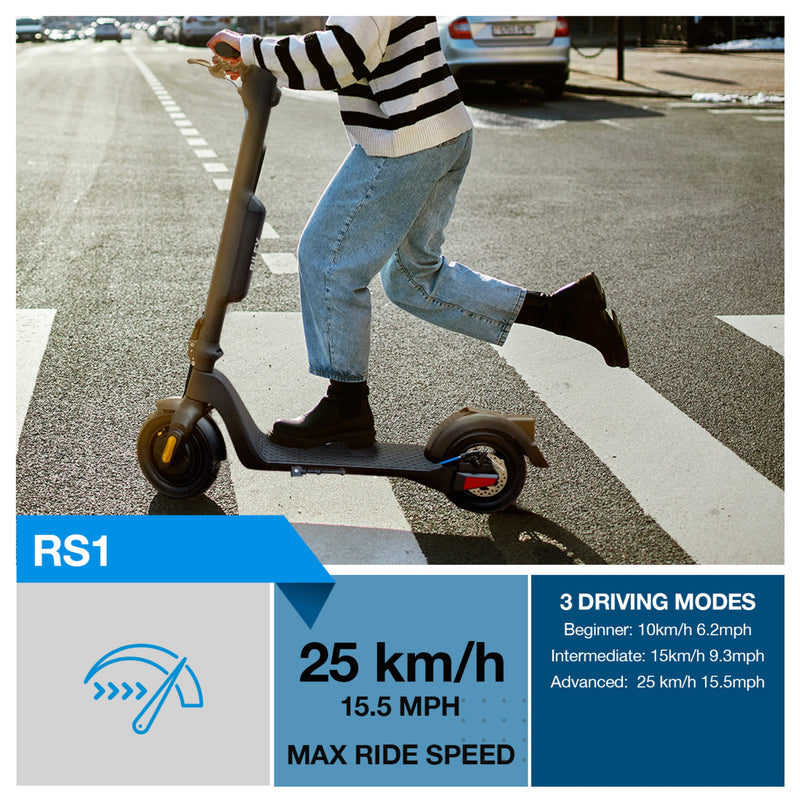 RILEY RS1 V2 Electric Folding Scooter - Black