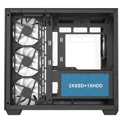 TGC Black Ice, NVIDIA GeForce RTX 4060, AMD Ryzen 5 8600G Gaming PC
