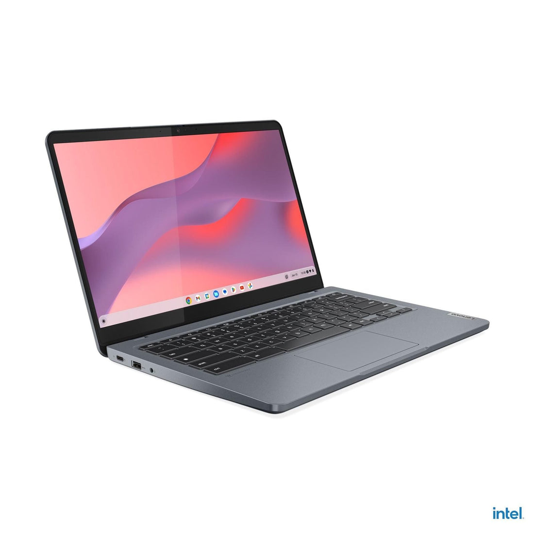 Lenovo IdeaPad Slim 3 Plus 14 inch FHD Chromebook - Core i3-N305, 8GB RAM, 256GB eMMC, Intel UHD Graphics, ChromeOS, Storm Grey