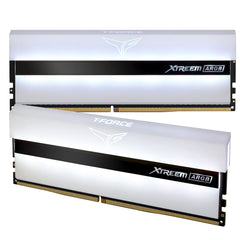 Team T-Force XTREEM ARGB 32GB White Heatsink with ARGB LEDs (2 x 16GB) DDR4 3200MHz DIMM System Memory