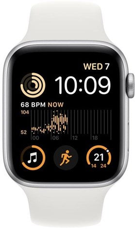 Apple Watch SE (GPS + Cellular) - 2nd generation - 40 mm - Silver Aluminium