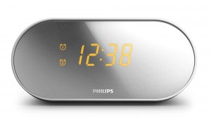 Philips AJ2000 Clock Radio  - Mirror Finish
