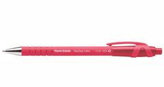 Paper Mate Flexgrip Ultra Retractable Ballpoint Pen 1.0mm Tip 0.5mm Line Red (Pack 12)