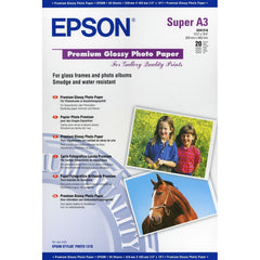 Epson A3 Plus Glossy Photo Paper 20 Sheets - C13S041316