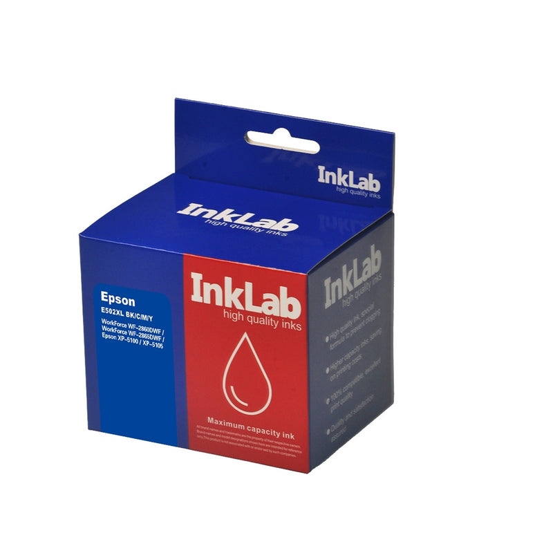 InkLab 502XL Epson Compatible Multipack Replacement Ink