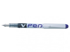 Pilot V-Pen Erasable Disposable Fountain Pen Violet (Pack 12)