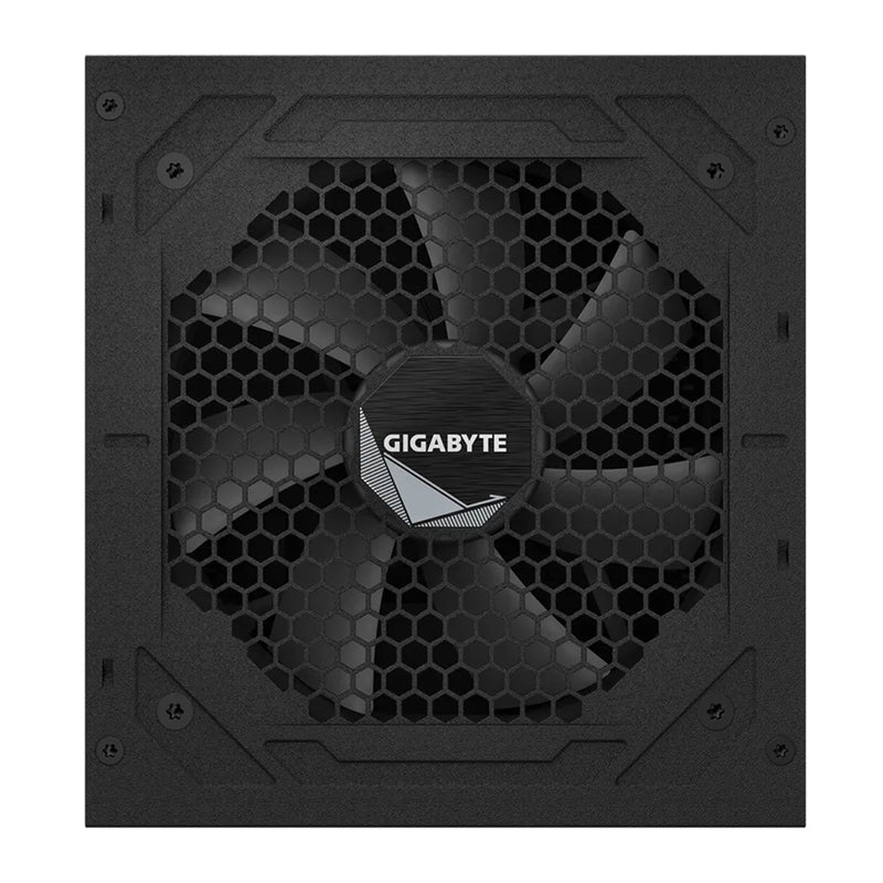 GIGABYTE UD1000GM PG5 1000W PSU, 120mm Smart Hydraulic Bearing Fan, 80 PLUS Gold, Fully Modular, UK Plug, High-Quality Japanese Capacitors, Support for PCIe Gen 5.0 Graphics Cards with High Quality Native 16-pin Cable