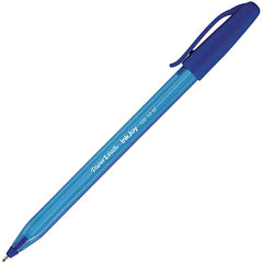 Paper Mate InkJoy 100 Ballpoint Pen 1.0mm Tip 0.7mm Line Blue (Pack 80 Plus 20 Free)