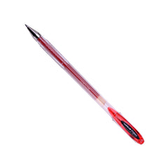 uni-ball Signo UM-120 Gel Rollerball Pen 0.7mm Tip Red (Pack 12)