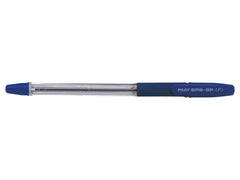 Pilot BPS GP Grip Ballpoint Pen 0.7mm Tip 0.27mm Line Blue (Pack 12)