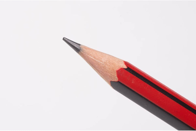 Staedtler 110 Tradition 4B Pencil Red/Black Barrel (Pack 12)