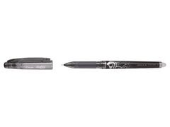 Pilot FriXion Point Erasable Gel Rollerball Pen 0.5mm Tip 0.25mm Line Black (Pack 12)