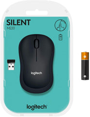 Logitech M220 Wireless Mouse (Charcoal)
