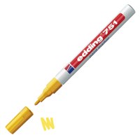 Edding 751 Paint Marker Bullet Tip 1-2mm Line Yellow (Pack 10)