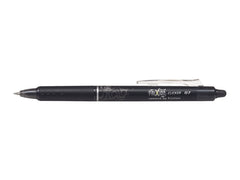 Pilot FriXion Clicker Erasable Retractable Gel Rollerball Pen 0.7mm Tip 0.35mm Line Black (Pack 12)