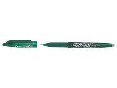 Pilot FriXion Ball Erasable Gel Rollerball Pen 0.7mm Tip 0.35mm Line Green (Pack 12)