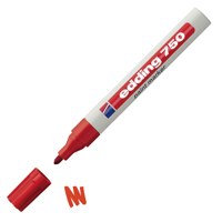 Edding 750 Paint Marker Bullet Tip 2-4mm Line Red (Pack 10)