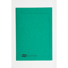 Europa Square Cut Folder Pressboard A4 265gsm Green (Pack 50)