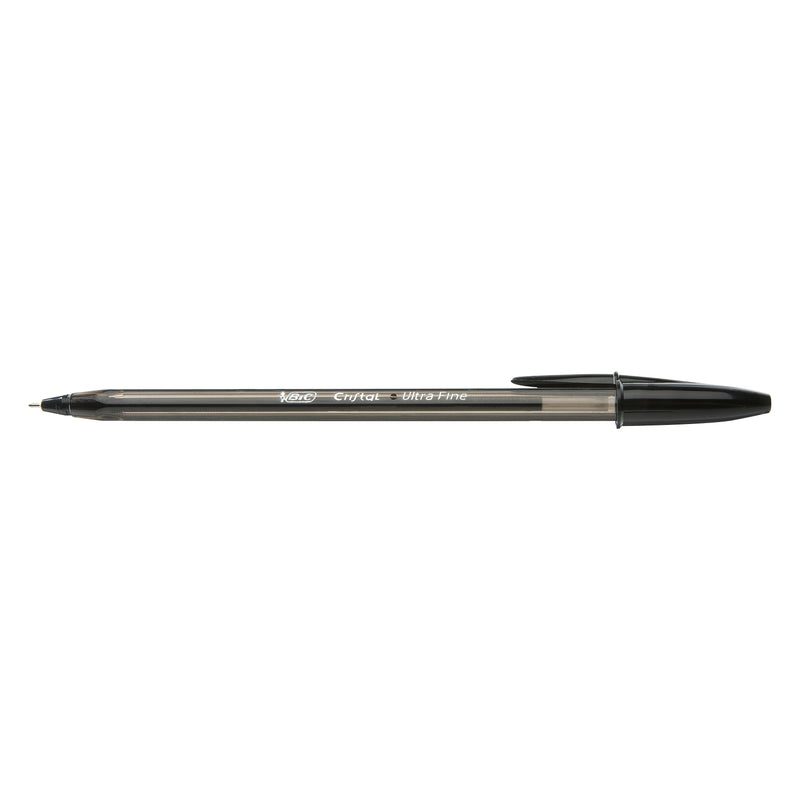 Bic Cristal Exact Ballpoint Pen 0.7mm Tip 0.28mm Line Black (Pack 20)