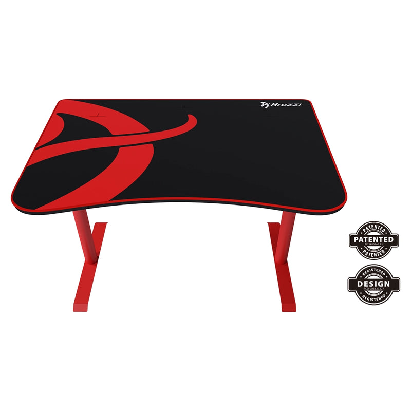 Arozzi Arena Fratello Gaming Desk - Red