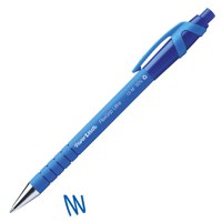 Paper Mate Flexgrip Ultra Retractable Ballpoint Pen 1.0mm Tip 0.5mm Line Blue (Pack 12)