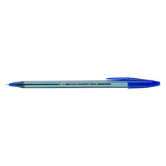 Bic Cristal Exact Ballpoint Pen 0.7mm Tip 0.28mm Line Blue (Pack 20)