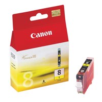 Canon CLI8Y Yellow Standard Capacity Ink Cartridge 13ml - 0623B001