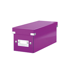 Leitz Click & Store CD Storage Box Purple 60410062