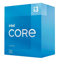 Intel Core i3 10105 4 Core Processor 8 Threads, 3.7GHz up to 4.4Ghz Turbo Comet Lake Refresh Socket LGA 1200 6MB Cache, 65W, Cooler