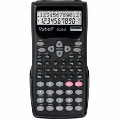 Rebell RE-SC2040 BX 12 Digit Scientific Calculator Black RE-SC2040 BX