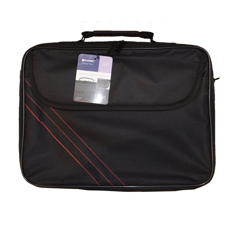 Target 15.6" Notebook Carry Bag, Black and Red